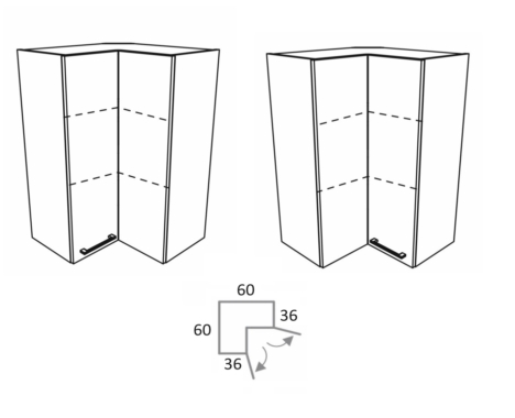 Nurgakapp Kammono K2 BWRP60/100 (sügav)