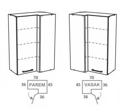 Nurgakapp Kammono K2 BWRP70*45/100 (sügav)