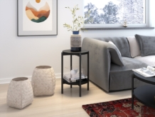 Diivanilaud Sigma D SM-04, must matt (44,2/44,2/61)/Laos kohe olemas