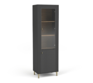 Vitriinkapp Mossa MO03 (60/40/193,6), must tamm