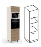 Kõrge kapp Vella SPM 6/203,7