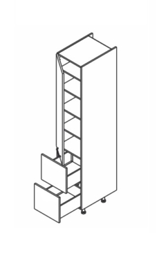Kõrge kapp Kammono L4 SD...SS2/61 (189 cm)
