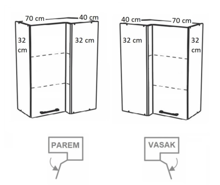 Seinakapp/nurgakapp Kammono KC4 WRP70*40/90