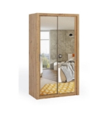 Riidekapp Bono 120 peegliga (tamm artisan)