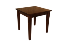 Täispuidust söögilaud koonusjalaga (80*80)