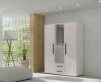 Riidekapp Maxione MX12, valge (150/59/205,7)/Laos kohe olemas