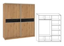 Riidekapp Puerto 200A (200/65/216)