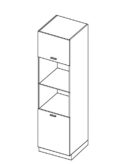 Kõrge kapp Campari SPMK 6/225,7 kompakt