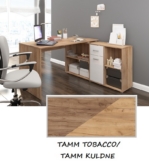 Kirjutuslaud Beat P, tamm tobacco/tamm kuldne/Laos kohe olemas