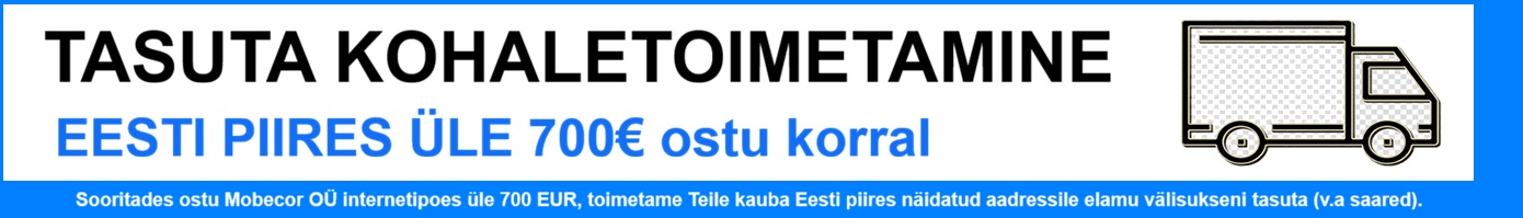 Tasuta kohaletoimetamine Mobecor 700