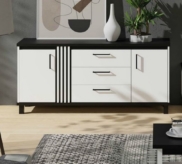 Kummut Nadia ND7, valge/must (153/41/83)/kohe olemas