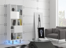 Riiul C King KIN-07, valge (60/36/165)