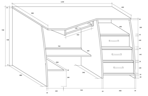 Joonis, parempoolne (P)