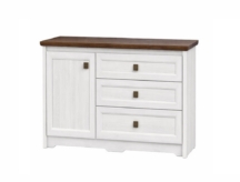 Kummut Parys PS-9, tamm Stirling/valge mänd (116/46/87)