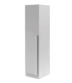 Riidekapp Braga BR5, plaatinahall (50/60,5/210)