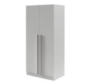 Riidekapp Braga BR3, plaatinahall (100/60,5/210)