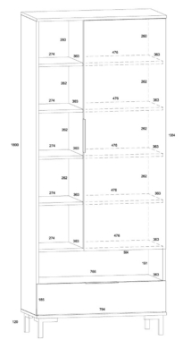 Kapp Fresh 1D1SP FRE-08 joonis