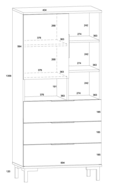 Kapp Fresh 1D3SP FRE-09 joonis
