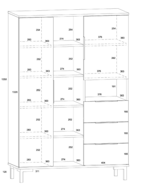 Kapp Fresh 2D3SP FRE-10 joonis