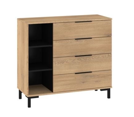 Kummut Fresh 4SP FRE-04, tamm Cemona/must