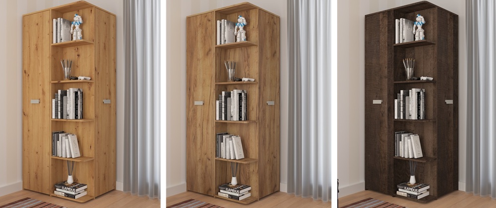 Nurgariidekapp Nemo – nutikas lahendus väikestesse ruumidesse. 3 nemod