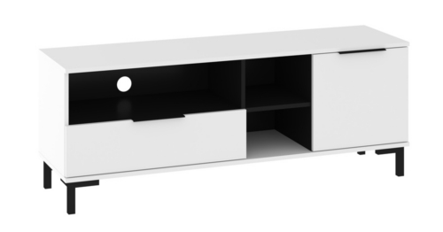 Tv-alus Fresh 1D1SP FRE-11, valge/must