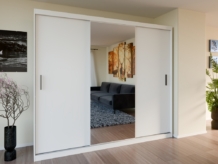 Riidekapp Bregi SZ250, valge (250/60/215)