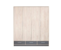 Riidekapp Isko IS1, tamm sonoma/antratsiit