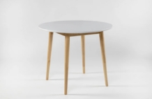 Söögilaud Veneto, valge (⌀ 90)