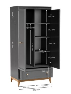 Riidekapp Terra TA10