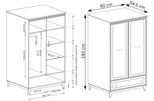 Riidekapp Terra TA10