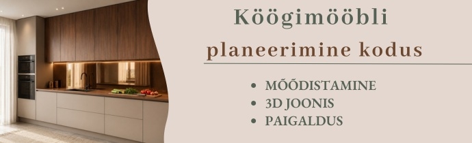 Köögimööbli planeerimine kodus - 1