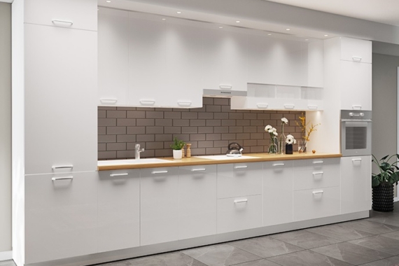 Kammmono P4, valge matt