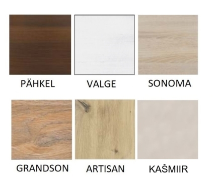 Lauaplaadi värvivalik