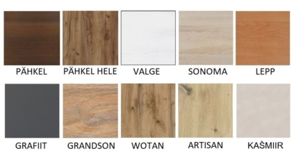 Lauaplaadi värvivalik