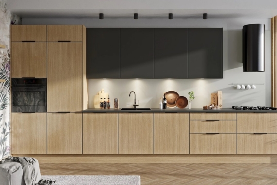 Kammono K2 kalasaba tamm/P4 must matt