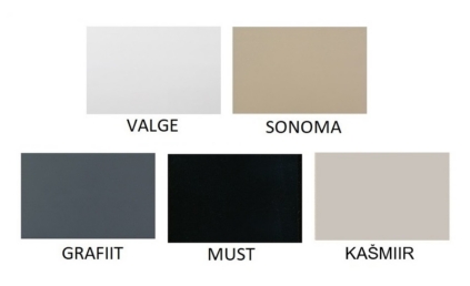 Lisavalik: seljatoe värvid