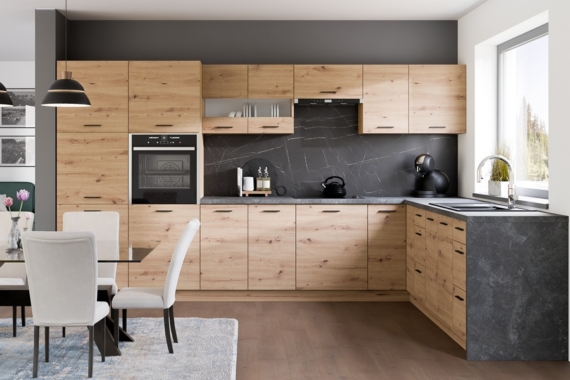 Köögimööbel Pati (tamm Cremona Torro/tamm Artisan)