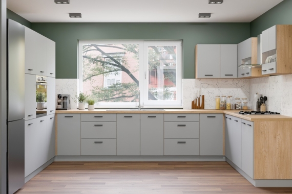 Köögimööbel Pati (tamm Cremona Torro/hele grafiit)