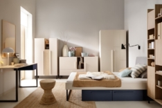 Sergio (liivabeež/õlitatud tamm/meresinine)