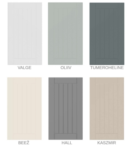 Esipindade värvivalik