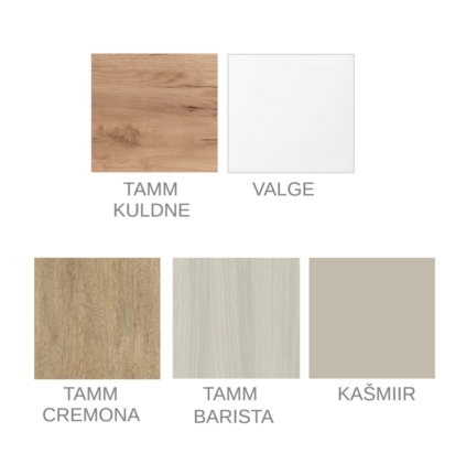 Esipindade värvivalik